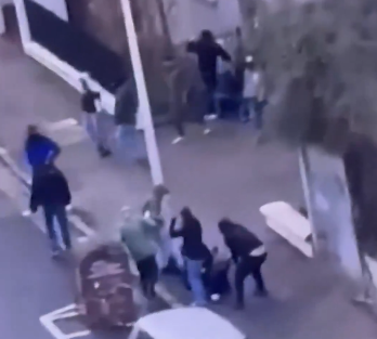 Video Ermordung Quentin Deranque Screenshot Ermordung Quentin Deranque